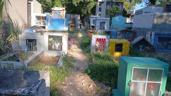 Cementerio del Sur muestra una imagen de abandono total  - Nacionales - ABC Color