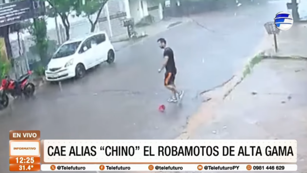 Cae alias ''Chino'', el robamotos de alta gama