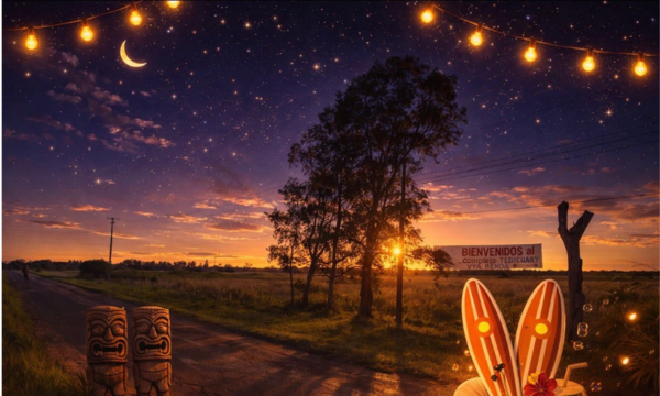 Se cierra enero con una fiesta inédita: llega la Primera Edición de la Fiesta Hawaiana - OviedoPress