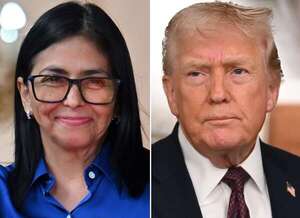 Trump dice que habló con la “formidable” presidenta interina de Venezuela - Mundo - ABC Color