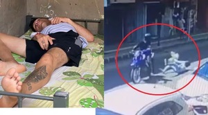 Constatan que asaltante apedreado en Luque también fue baleado