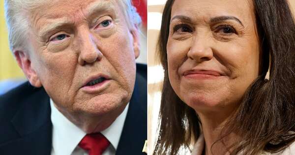 La Nación / Trump recibe este jueves a la líder opositora venezolana Machado