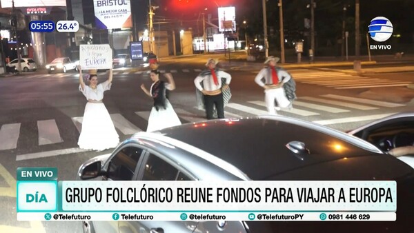 Grupo folclórico reúne fondos para viajar a Europa