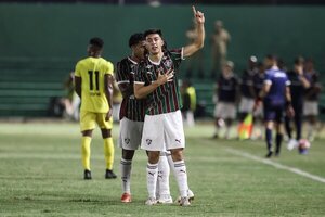 Rubén Lezcano anotó su primer gol con Fluminense