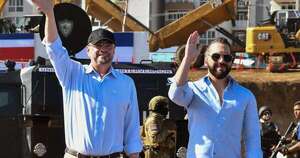 La Nación / Bukele coloca la primera piedra de megarcárcel en Costa Rica