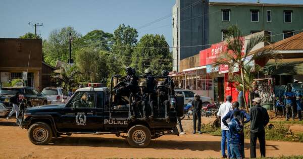 La Nación / Elecciones en Uganda se celebran con internet bloqueado y represión policial