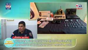 Tras un operativo la Policía Nacional desmantela puntos de microtráfico en Luque y Mariano Roque Alonso