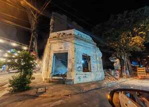 Demolición de casona antigua en el microcentro de Asunción se habría realizado sin autorización municipal - Canal-E