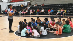 Actividades deportivas en la Secretaria Nacional de Deportes