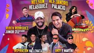 Se viene Festival Vallenato Paraguay y la farra será en el Jockey Club