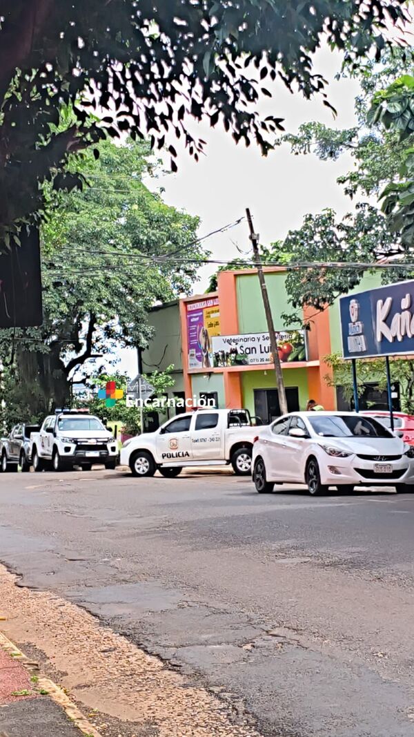 Hurtan en conocida Veterinaria Encarnacena