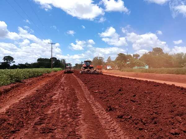 Avanzan las obras del Lote 2 en la nueva ruta Juan E. O’Leary–San Cristóbal - Amigo Camionero