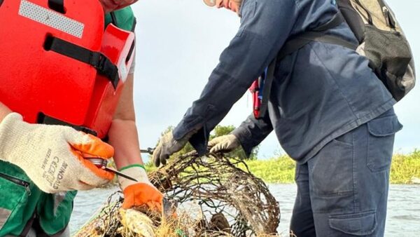 Banco San Miguel: Retiran 500 metros de redes, pero dan venia a amarradero