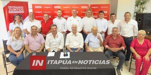 CON VISITA DE WIENS, OFICIALIZAN LISTA DE PRECANDIDATOS DE “SOMOS ENCARNACIÓN “