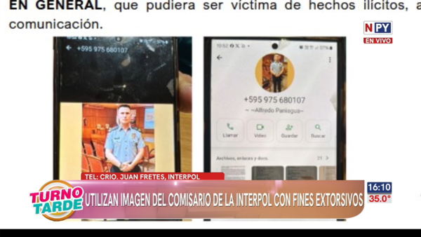 Utilizan imagen del comisario de la Interpol con fines extorsivos