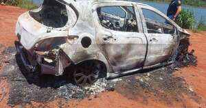 Diario HOY | Hallan vehículo incinerado en Juan E. O’Leary y no descartan vínculo con intento de asalto