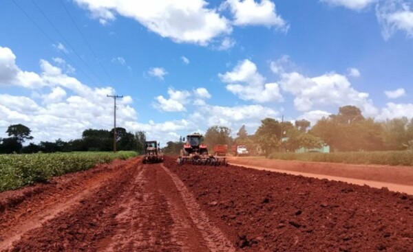 Avanzan las obras viales en el tramo Juan E. O’Leary–San Cristóbal