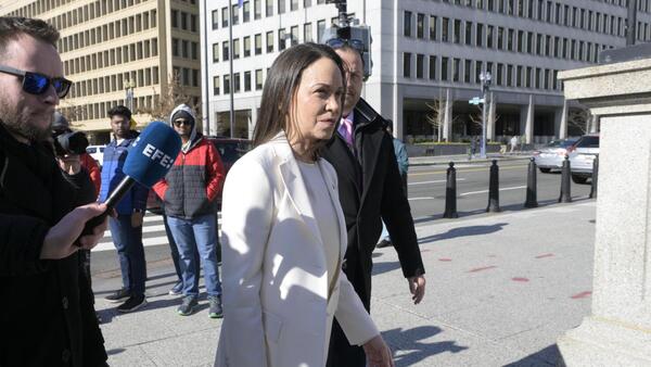 Casa Blanca: Trump mantiene opinión de que Machado no tiene apoyos para liderar Venezuela