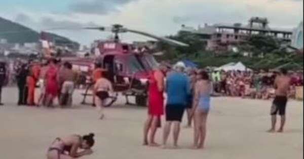 La Nación / Piden ayuda solidaria para paraguayo rescatado del mar en Bombinhas