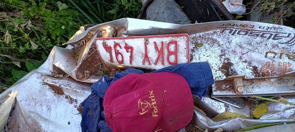 Milagroso vuelco en Cerro Memby: conductor sale ileso tras accidente