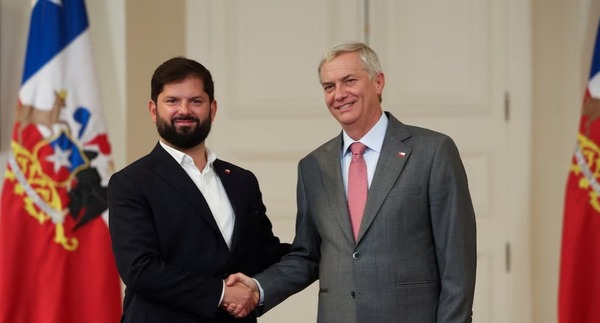 Gabriel Boric y José Antonio Kast se reunieron en el marco del traspaso de mando en Chile - ADN Digital