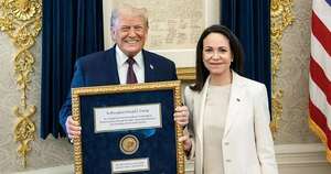 Diario HOY | Machado entrega la medalla del Nobel de la Paz a Trump, que alaba un “gesto maravilloso”