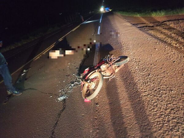 Hallan muerto a motociclista en Bella Vista