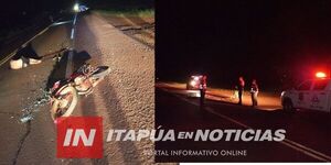 ACCIDENTE DE TRÁNSITO CON DERIVACIÓN FATAL EN BELLA VISTA