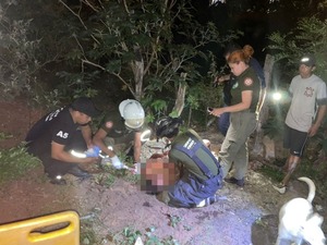 Un herido tras violenta riña entre adictos en Villa Elisa - trece