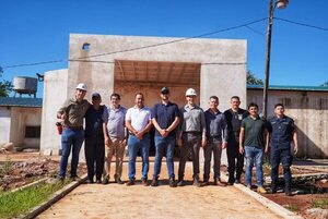 Importante avance en la obra del Hospital Distrital de Natalio