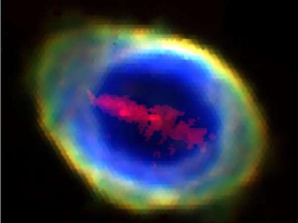 Descubrimiento en la nebulosa del Anillo: una barra de hierro oculta en su interior - Ciencia - ABC Color