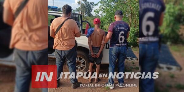 DETIENEN A SUJETO CON ORDEN DE CAPTURA POR HOMICIDIO CULPOSO EN SAN PEDRO DEL PNÁ.