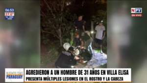 Brutal ataque en Villa Elisa: un hombre fue hallado inconsciente en la vía pública
