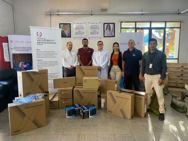 Nuevos equipos informáticos impulsan el fortalecimiento del Sistema HIS en Itapúa