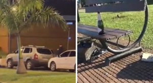 Denuncian enfrentamiento a botellazos en la Costanera de Encarnación - SNT