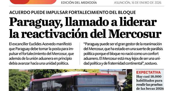 La Nación / LN PM: edición del 16 de enero