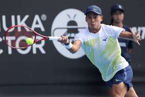 Argentino Báez, por el título contra Mensik - Tenis - ABC Color