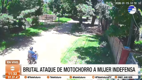 Motochorro asalta a una mujer tras caer al suelo en Limpio