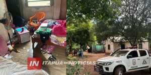 MANIATARON A UNA FAMILIA Y PERPETRARON VIOLENTO ROBO EN CARLOS A. LÓPEZ