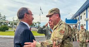 Diario HOY | Comandante de la Guardia Nacional de Massachusetts realiza visita oficial a Paraguay