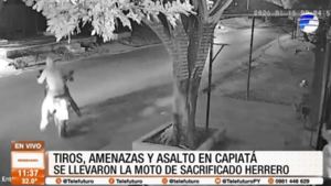 Tiros, amenazas y asalto en Capiatá
