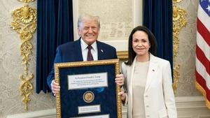 Donald Trump aseguró que quedó “muy impresionado” con María Corina Machado - ADN Digital