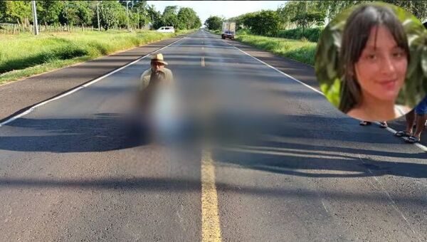 Popular / ¡Sobre Ruta Py8 jeýma! Una joven mamá murió después de caer frente a una camioneta