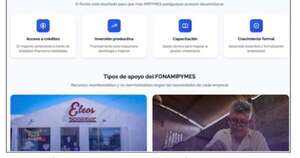 La Nación / Habilitan sitio web para datos sobre Fonamipymes