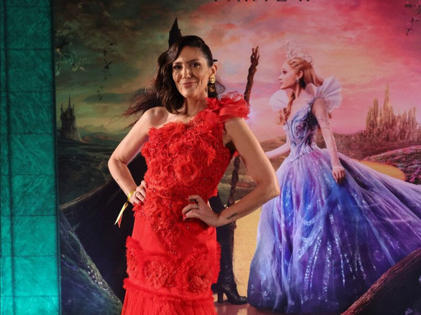 Lucía Sapena participó como votante de los Globos de Oro