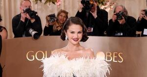La Nación / Elegante alfombra roja de los Globos de Oro 2026