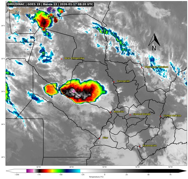 Alerta meteorológica para el Chaco: pronostican tormentas y ráfagas de viento este sábado