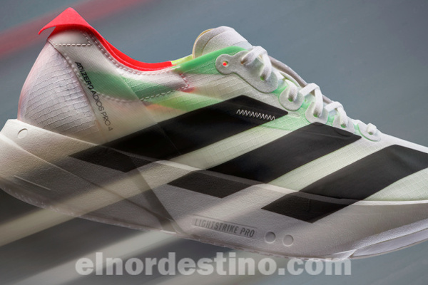 ADIZERO ADIOS PRO 4 Masculino: calzado diseñado para redefinir la velocidad, favorito para carreras y lograr objetivos ambiciosos  - El Nordestino