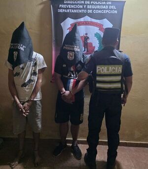 Detenido mordió a un suboficial durante persecución policial en barrio Primavera - Concepción al Día