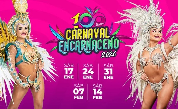 Arranca hoy el histórico Carnaval Encarnaceno en su edición centenaria - ADN Digital